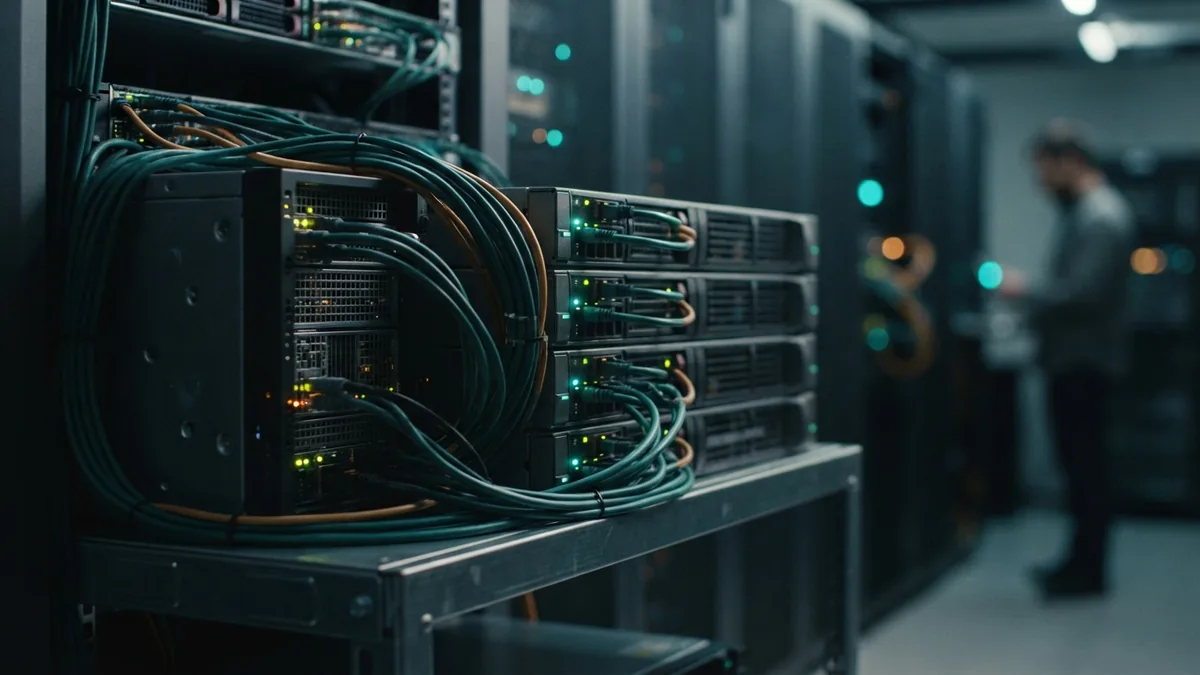 PHP-FPM pools manage server workloads Server hardware illustrating PHP-FPM worker pools and resource use